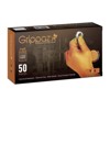 GUANTI USA E GETTA IN NITRILE RINFORZATO GRIPPAZ ORANGE CF 50 PZ.