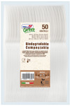 POSATE BIOCOMPOSTABILE COLTELLO conf. 50 pz colore avorio