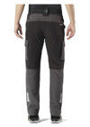Pantalone 4 Seasons Wise Stretch ISSALINE grigio antracite-nero