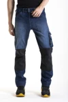 Pantaloni in jeans multitasche con fibre tecniche Rica Lewis Mobtect