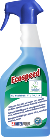 Ecospeed Detergente Ecolabel Pronto all'Uso per Superfici e Vetro