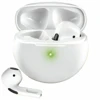 Auricolari Bluetooth per smartphone bianchi con microfono e custodia