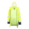 Parka 5 in 1 Reflektiv Yellow EN 20471 alta visibilità impermeabile