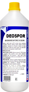 DEOSPOR 1L: biodisgregatore enzimatico per odori e residui organici