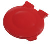 Coperchio per carrello a X rosso in plastica resistente