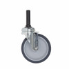 Ruota per Carrello Green 100 mm con Bussola e Supporto Metallico