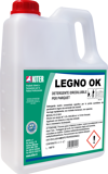 Detergente neutro LEGNO OK 3L per parquet e laminati profumo lime