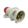 Spina industriale CEE 3P+T+N 32A 400V rossa cablaggio rapido FME