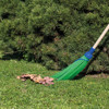 SCOPA SPAZZINA VERDE per Esterni Resistente e Professionale