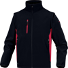 GIACCA SOFTSHELL DELTA PLUS MYSEN2 NERO-GRIGIO DONNA ANTIPIOGGIA