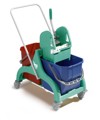 Carrello L50 Nick in plastica compatto per pulizie ambienti medi