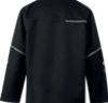 Parka 5 in 1 poliestere Pongee PVC fodera staccabile Grafiz Nero