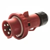 Spina CEE Rossa 380V 16A 4 Poli Maschio 1 Terra ROSI IP67