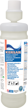 Detergente neutro Kersan 1L: igiene e brillantezza per tutti i pavimenti