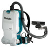 Aspiratore a zaino a batteria Makita 18Vx2 capacità 6 litri