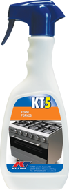 KT 5 Forni 500 ml: decarbonizzante gel alcalino per forni e griglie