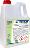 Clorodetergente sgrassante battericida per industria e HACCP AL 106 Chlor