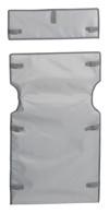 Carenatura laterale per carrello Green Hotel 46x102 cm PVC poliammide