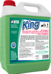 Detergente neutro KING 5L agrumi per pavimenti duri a basso residuo