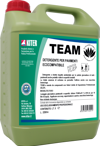 Detergente ecocompatibile per pavimenti TEAM 5L, conforme CAM, uso professionale