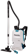 Aspiratore a zaino a batteria Makita 18Vx2 capacità 6 litri