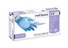 Guanti in nitrile senza polvere Reflexx 77 azzurri per uso alimentare 100pz