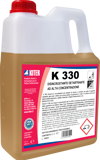 Disincrostante acido K330 3lt: rimuove calcare e cemento su superfici resistenti
