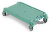 Carrello Green Line Base Piccola con ruote robuste in polipropilene