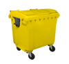 Contenitore portarifiuti 1100 litri carrellato in polietilene UV