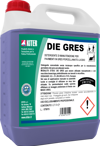Detergente specifico per gres, ceramica e granito, senza aloni, profumato