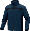 GIACCA DELTA PLUS LULEA2 SOFTSHELL ANTIVENTO UNISEX GRIGIO-ARANCIO