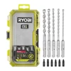 Set di punte per muratura in tungsteno RX 5 pz Ryobi RARXSDS5