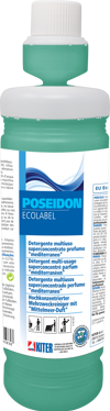 Detergente superconcentrato Ecolabel per pavimenti duri, profumo mediterraneo