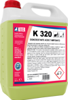 Detergente acido K320 5L per gres, ceramiche, sanitari, piscine