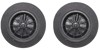 Ruote coppia per contenitore Max 120240 lt ricambio resistente