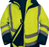 OPTIMUM3 Parka Impermeabile Alta Visibilità 5 in 1 DeltaPlus