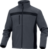 GIACCA DELTA PLUS LULEA2 SOFTSHELL ANTIVENTO UNISEX GRIGIO-ARANCIO