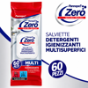 Salviettine Pannopell Zero per superfici, detergenti disinfettanti 60 pezzi
