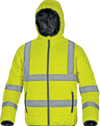 Gilet ad alta visibilità Delta Plus GDOON giallo fluo imbottito