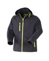 GIACCA IN SOFTSHELL R BOOST CON CAPPUCCIO STACCABILE Rossini