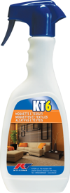 KT 6 Moquette Detergente igienizzante rapido per tessuti e tappezzerie