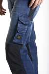 Pantaloni in jeans multitasche con fibre tecniche Rica Lewis Mobtect