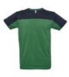 T-shirt Oviedo bicolore in cotone protezione UPF 50+
