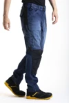 Pantaloni in jeans multitasche con fibre tecniche Rica Lewis Mobtect