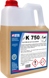 K750 sgrassante alcalino 3L per incrostazioni ostinate in officine e industrie