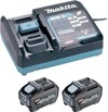 Kit Energia Makita XGT 40V 2 Batterie 5Ah 