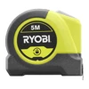 Flessometro 5m Ryobi RHMT5 resistente e compatto