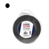 Filo decespugliatore nylon 3 mm x 15 metri nero per uso professionale