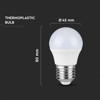 Lampadina LED Sfera E27 4,5W G45 Luce Naturale Chip Samsung 4000K