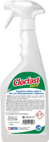 CLORFAST 750 ml: detergente pronto uso per pulizie rapide e igiene profonda